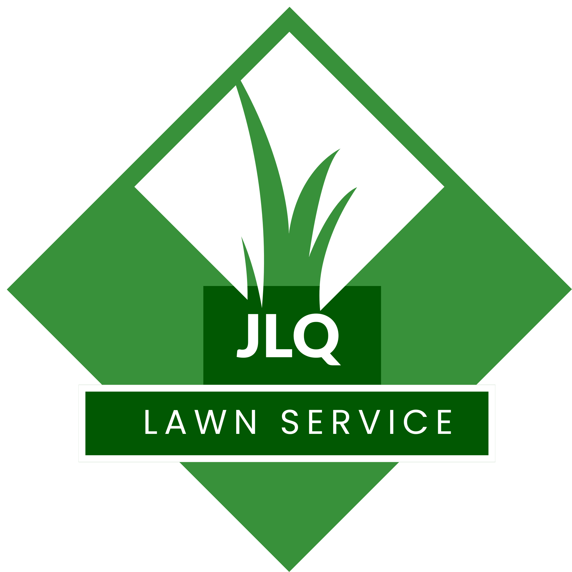 JLQ Lawn Service Logo